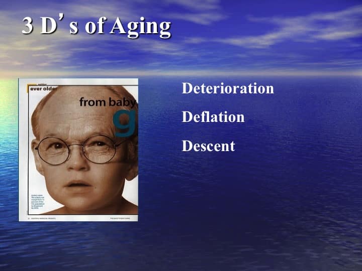 3 D's of Aging