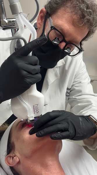 Dr. Scheiner using HALO TRIBRID